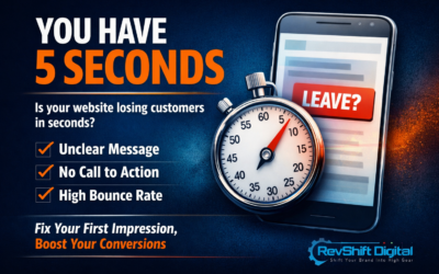 You Have 5 Seconds: Why Most Websites Lose Customers Instantly (And How to Fix It)